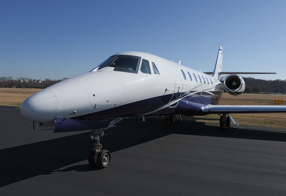 Cessna Citation Sovereign | Spirit of St. Louis Airport | Exterior View