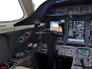 Cessna Citation Sovereign | Interior Cockpit View | Captains Seat 