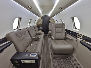 Cessna Citation Sovereign | Interior Shot of Full Cabin View