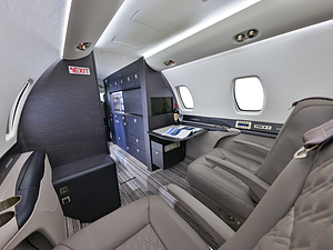 Cessna Citation Sovereign | Interior View of Cabin and Galley