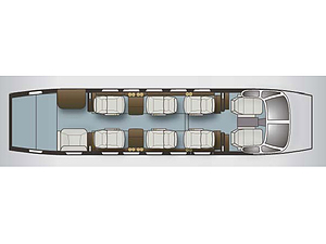 King Air 200 Layout 