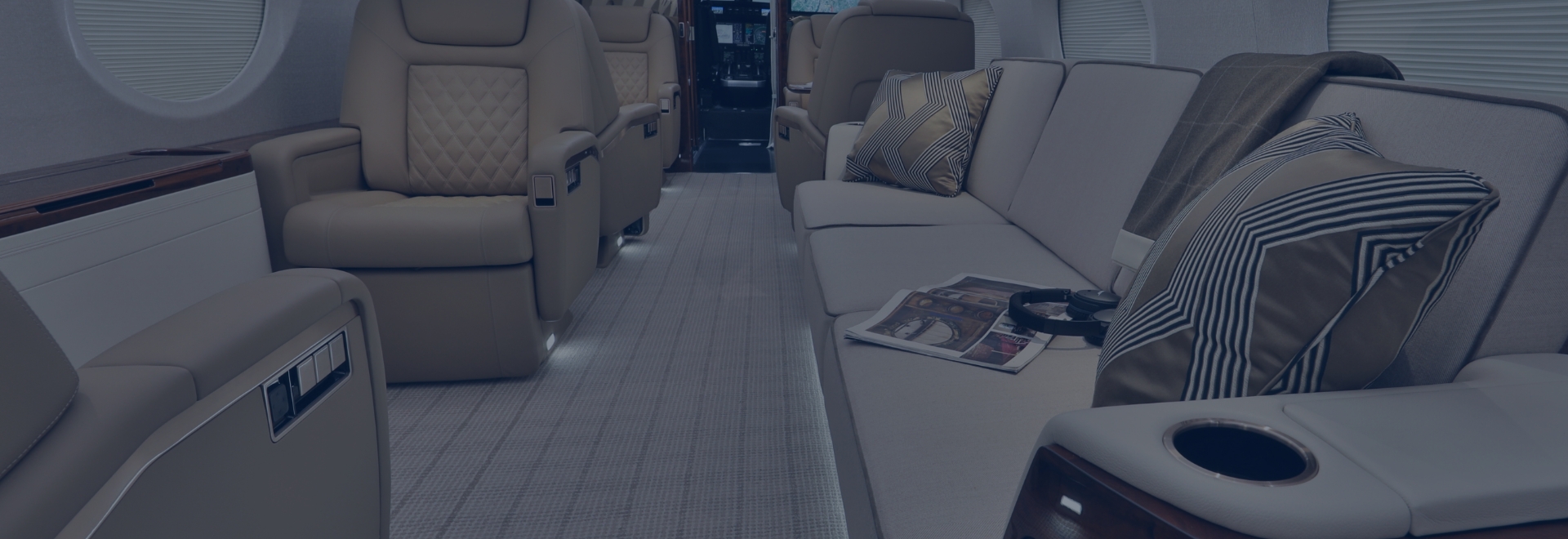 G500 Cabin Background